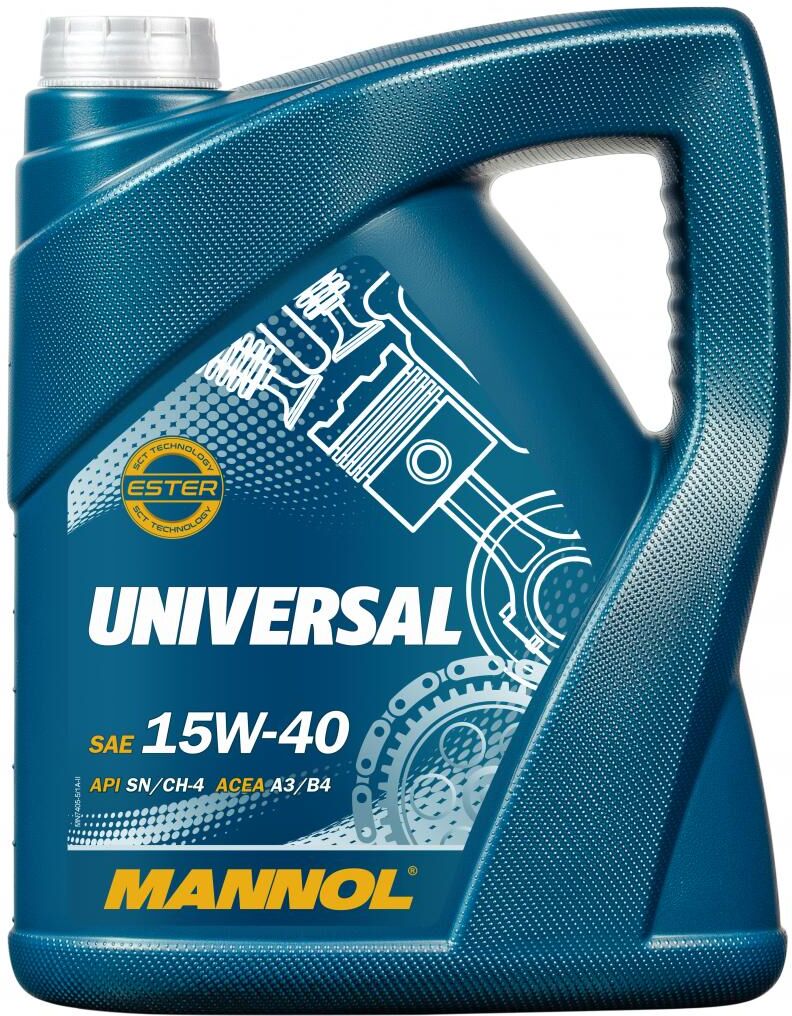 Sct - Mannol Motoröl Mannol 15w-40 [5l] Mn7405-5 5l