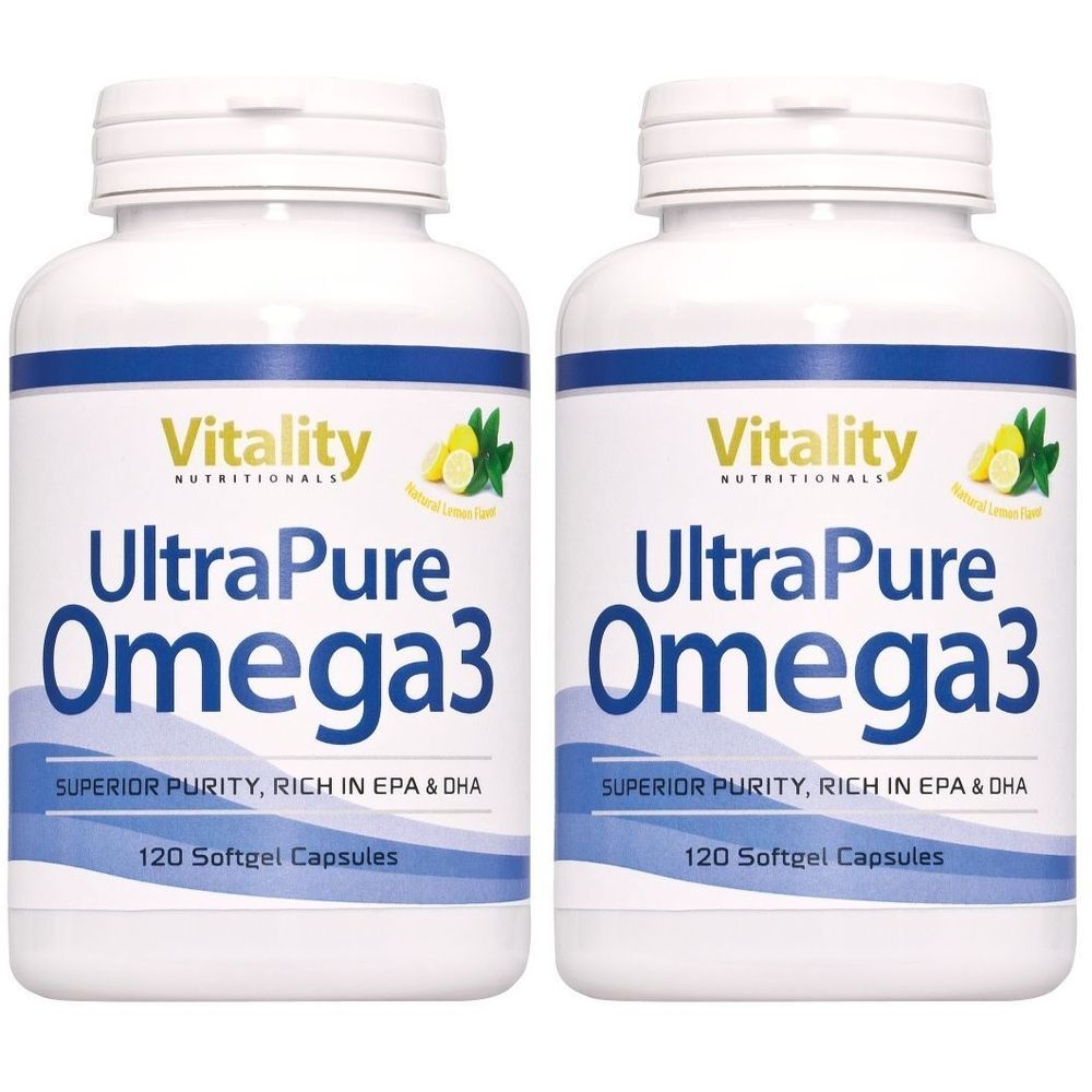 Ultrapure Omega 3 EPA DHA x2 2x170 g Weichkapseln