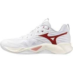 Mizuno Wave Momentum Pro Volleyballschuhe Damen 73 - white/rose elegance/lava falls 38.5