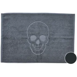 Done »Style Skull« Badvorleger 50x70 cm / 4203 black
