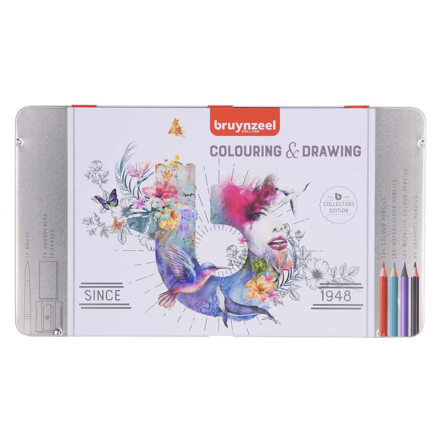 Bruynzeel Colouring & drawing set | 70 pieces (70x) (ROY-60319070)