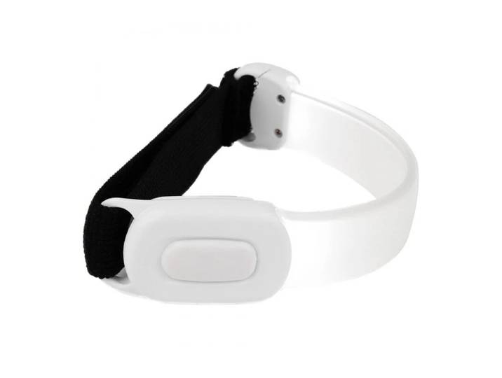 X-Moove XMVM103 Lot de bracelets lumineux pour vélo Rechargeable Blanc