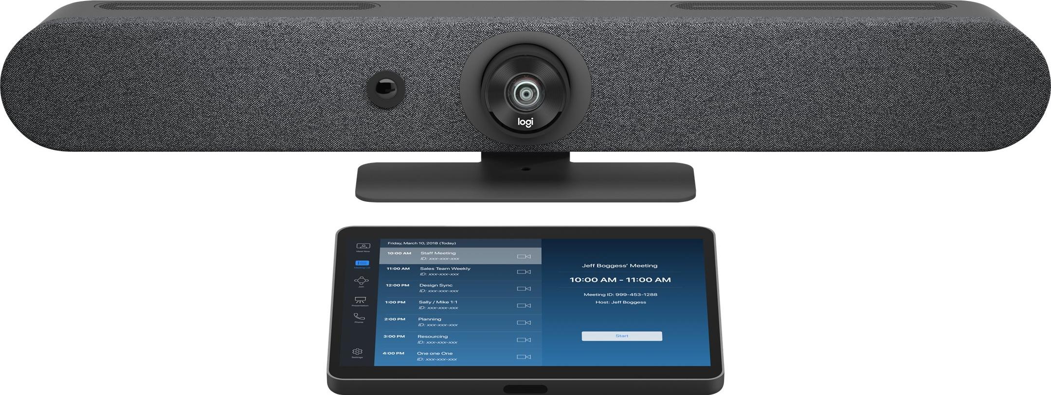 Logitech TAPRMGUNIAPP, 4K Ultra HD, 30 fps, 4x, Graphit