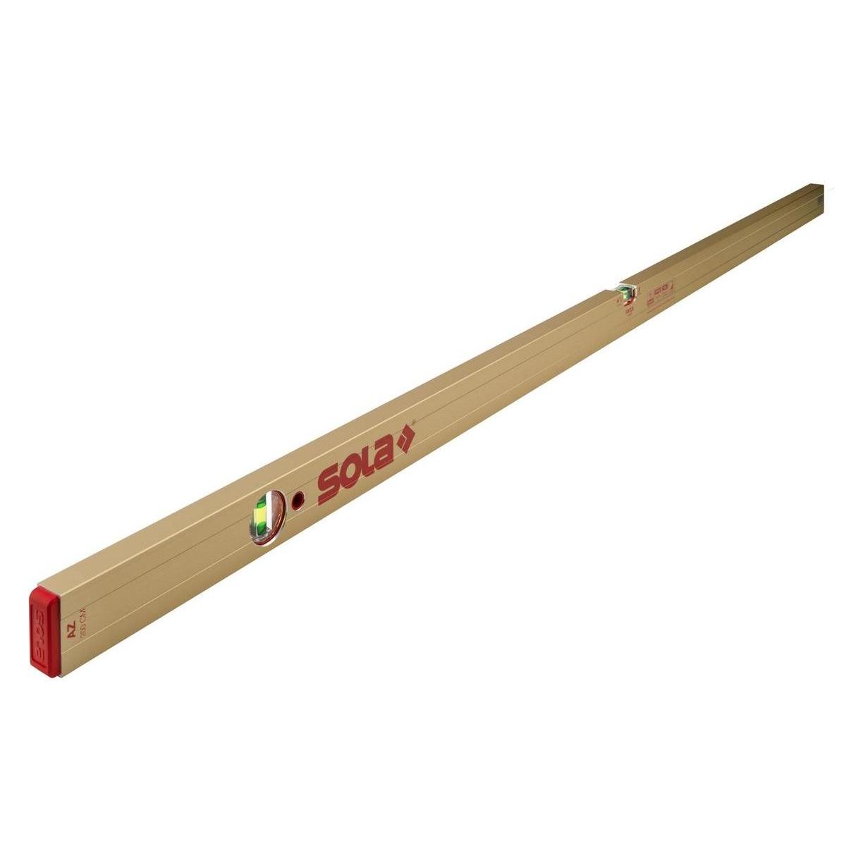 Sola Messwerkzeuge Wasserwaage AZ 200 cm Aluminium gold 0,5 mm/m (200 cm) (01161701)