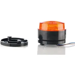 RS PRO, Personenschutz, Xenon Blitz Signalleuchte Orange, 115 230 V ac, Ø 76mm x 50mm