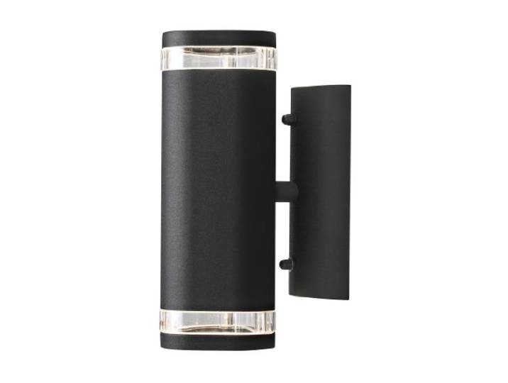 Konstsmide Modern 7512-750 Modena Single Up and Down Wall Light, Matt Black, 35 Watt