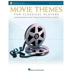 Movie Themes for Classical Players - Cello and Piano: With Online Audio of Piano Accompaniments, Sachbücher von Various