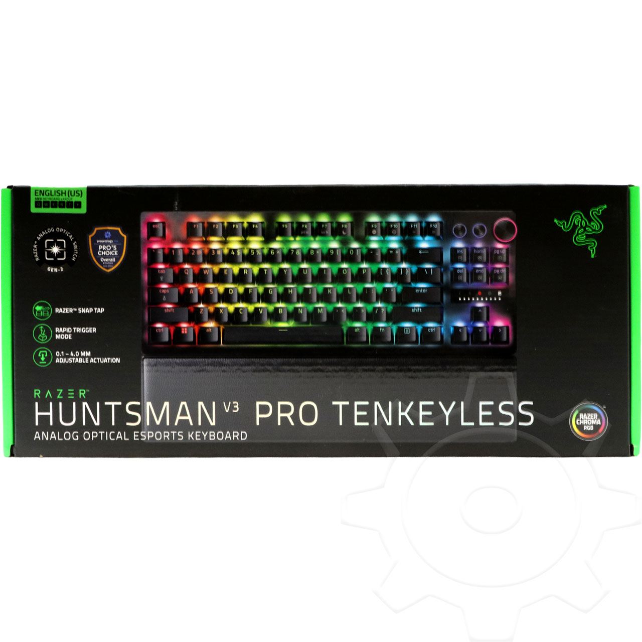 Razer Tastatur RZ03-04980100-R3M1 / Huntsman V3 Pro Tenkeyless Schwarz