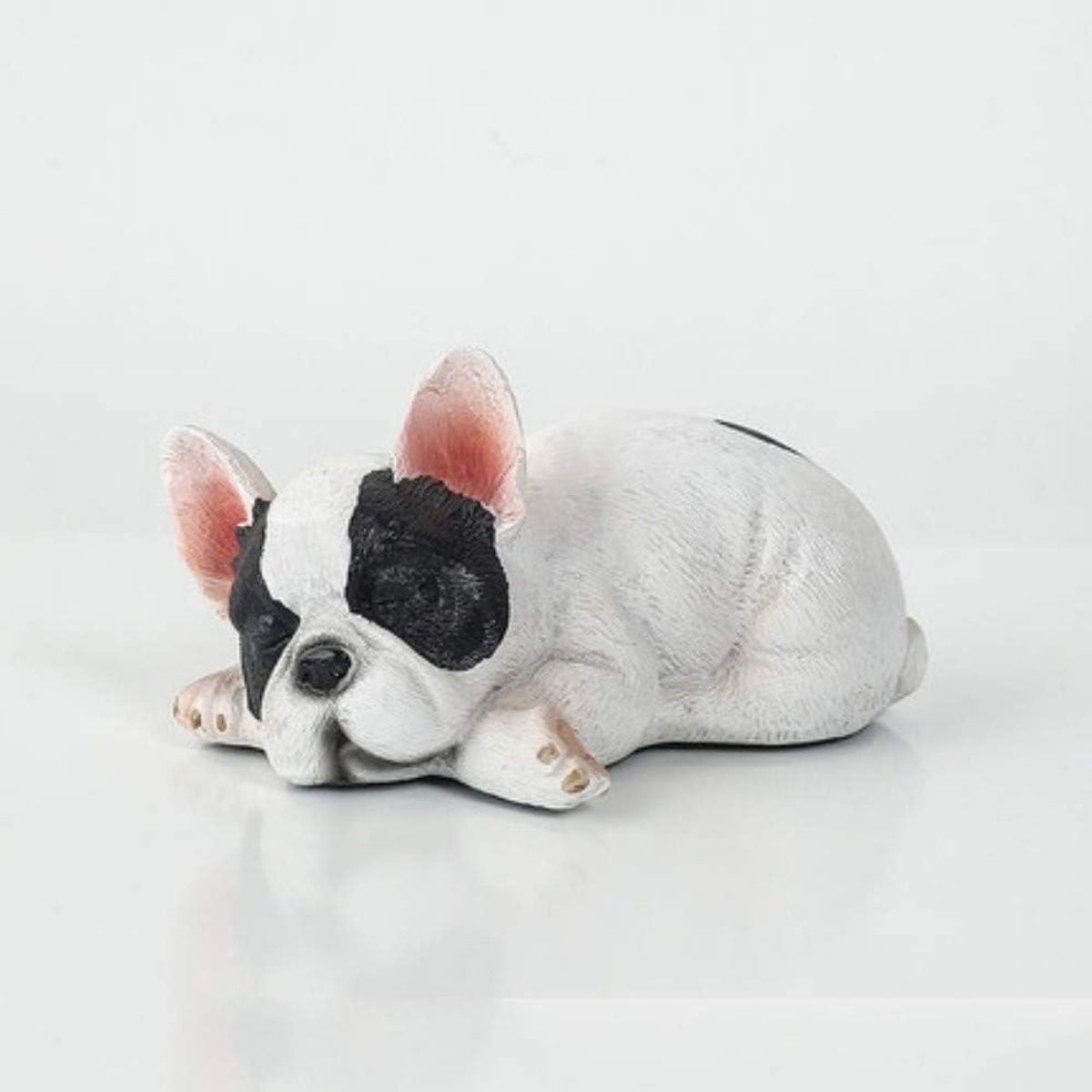 Modern Hars Hond Beeldje voor Woonkamer Decoratie - Zwart Wit