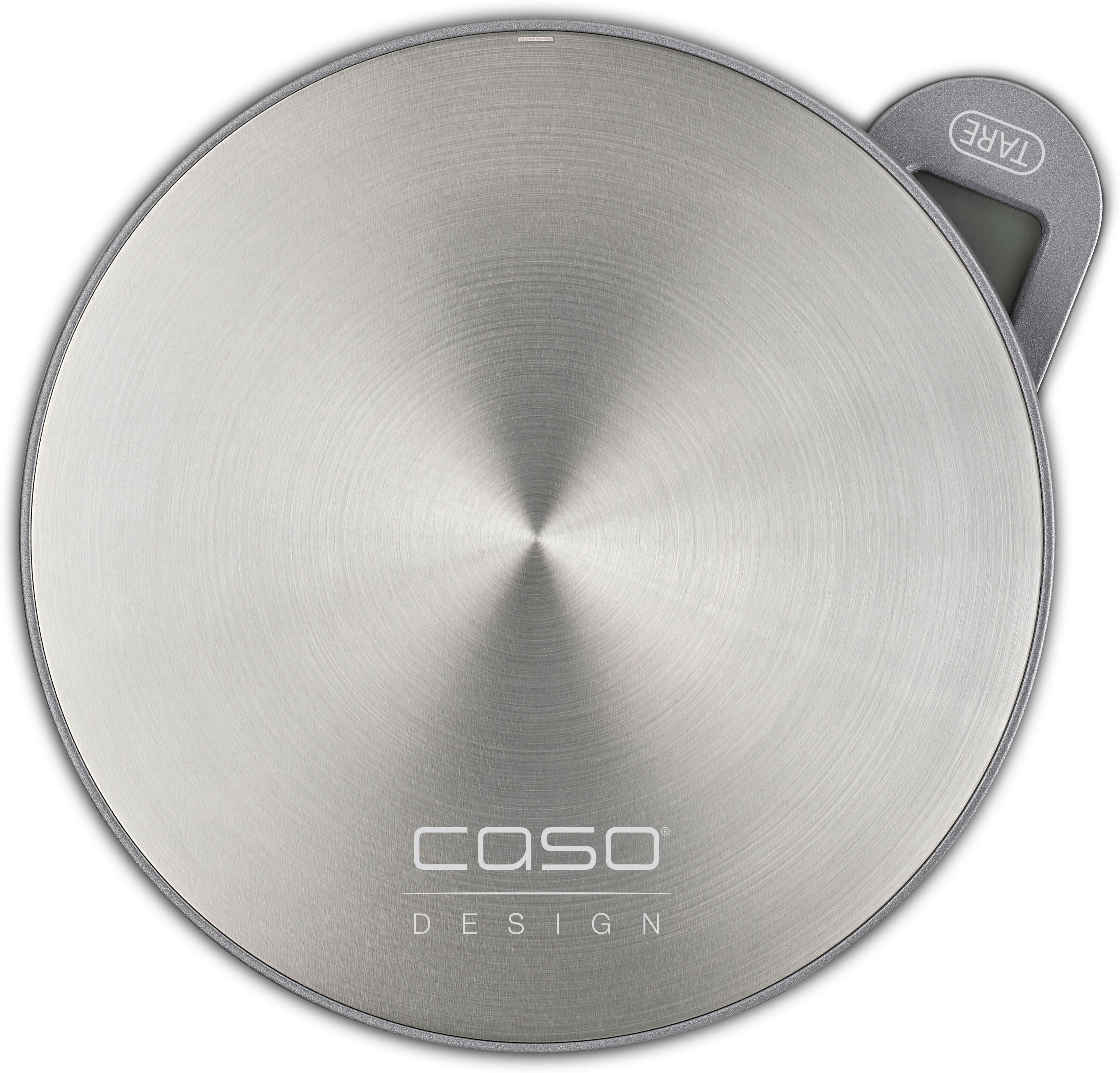 CASO Küchenwaage "3268 Kitchen EcoMate", silber (silberfarben), B:11,5cm H:3,5cm L:11,5cm, Küchenwaagen, Küchenwaage