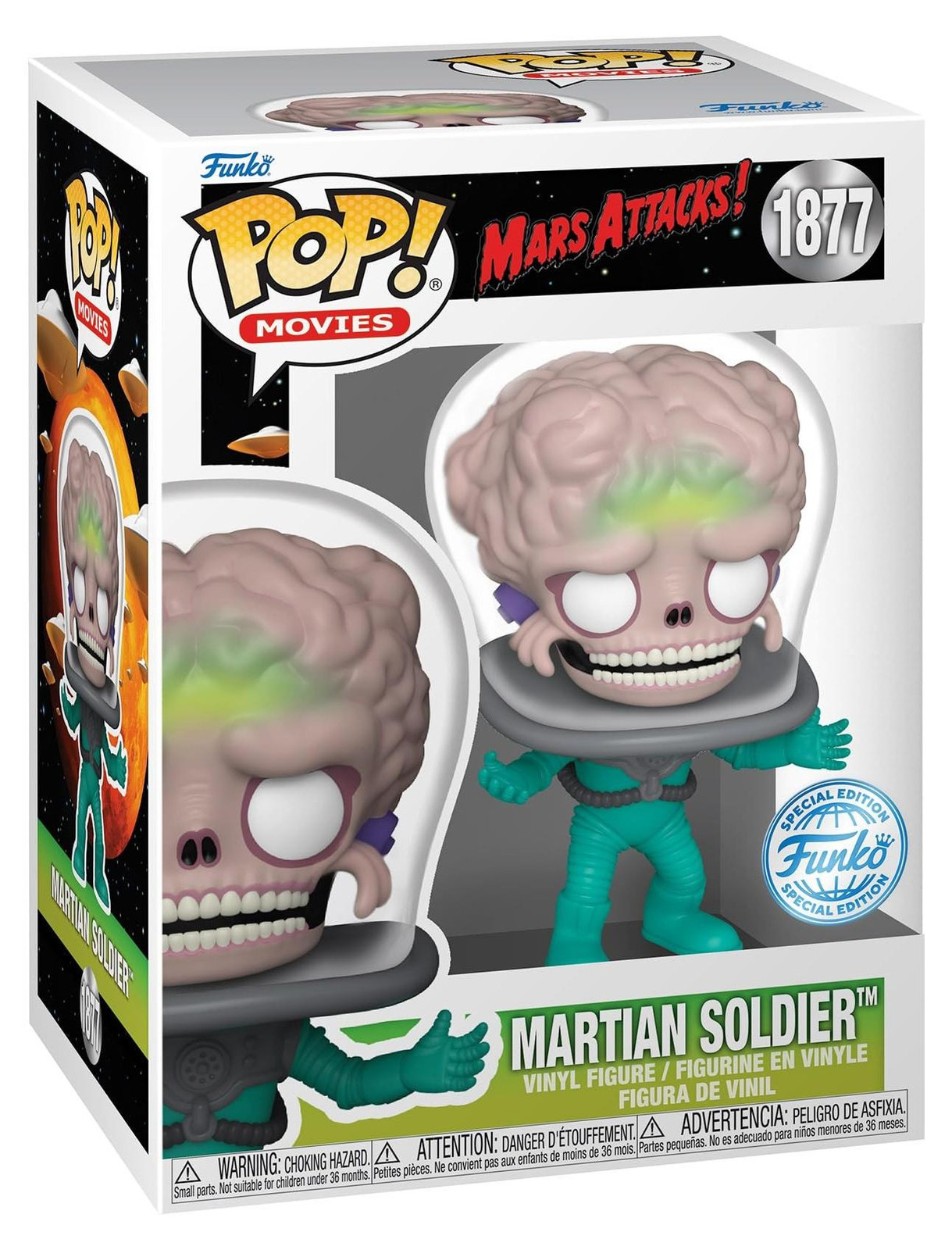 Alien Soldier verzamelfiguur van vinyl - Gloeit in het donker