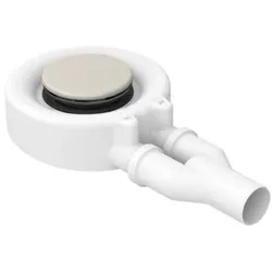 Bette Duschwannen-Ablaufgarnitur B574-441 cream, 0,85 l/sec., seitliche Entwässerung