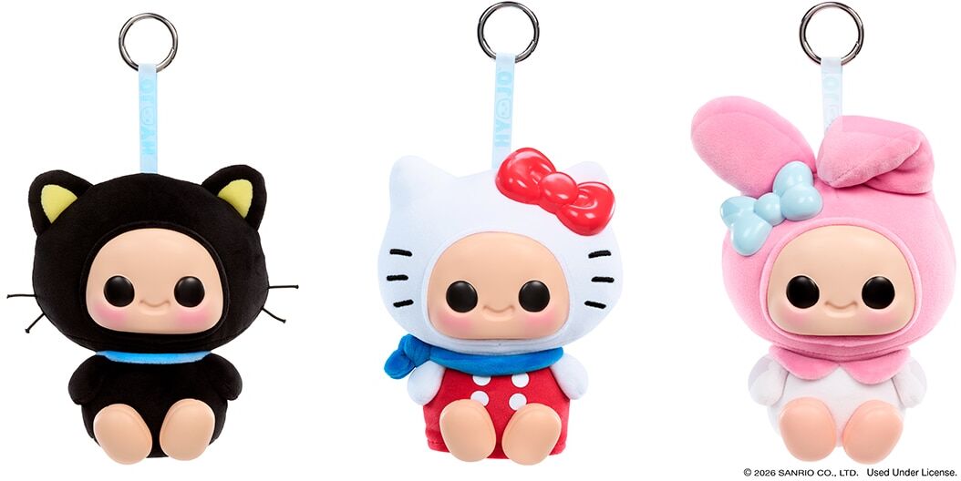 Mga Peluche Sorpresa Serie 1 Hyojo Hello Kitty Modelos Surtidos.