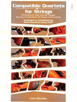 Carl Fischer Compatible Quartets Violin