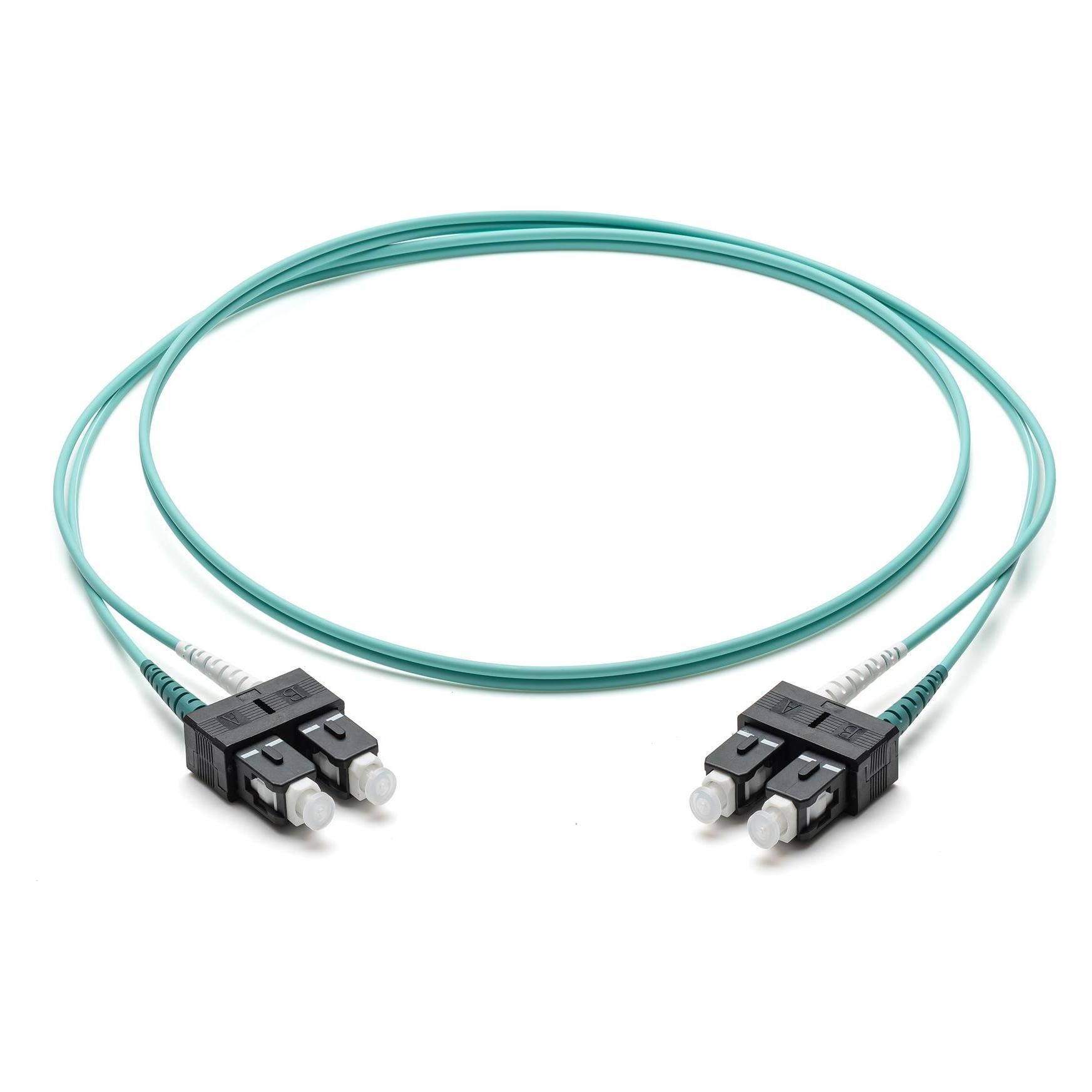 Corning Glasfaser Patchkabel 2 x 2.0 mm - Multimode Duplex: SC PC Duplex auf SC PC Duplex, 3m (Türki (3 m) (F575702T2Z20003M)