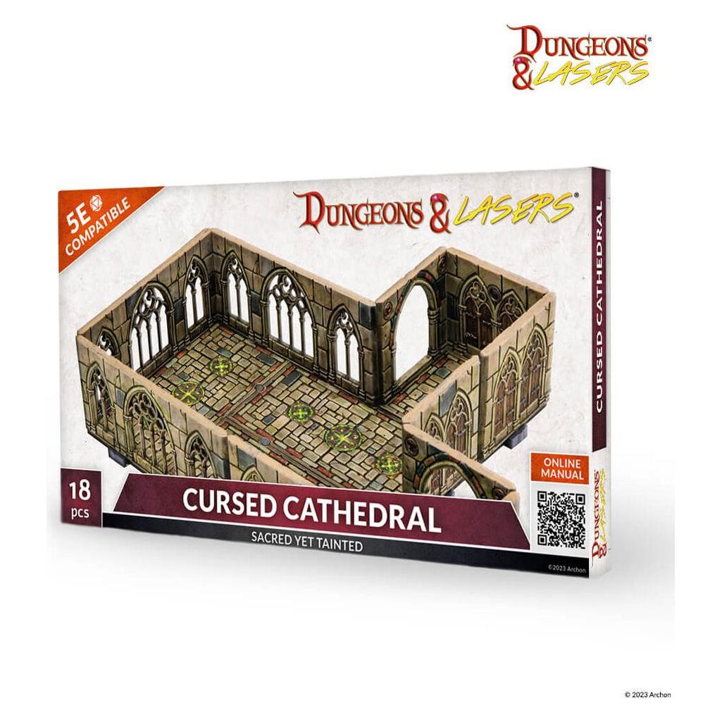 Archon Studio Dungeons & Lasers Expansion Set: CURSED CATHEDRAL (DNL0028)