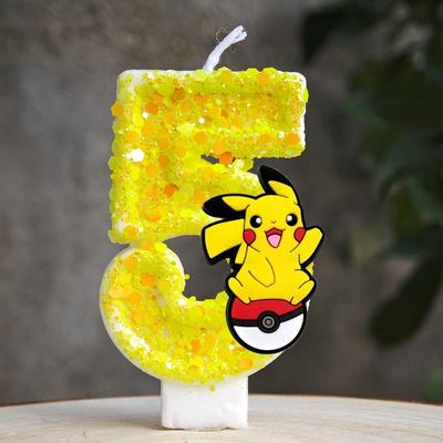 Uplift Picks Pikachu Number Birthday Candle Adds Character Fun To Every Celebration Cake b (5)