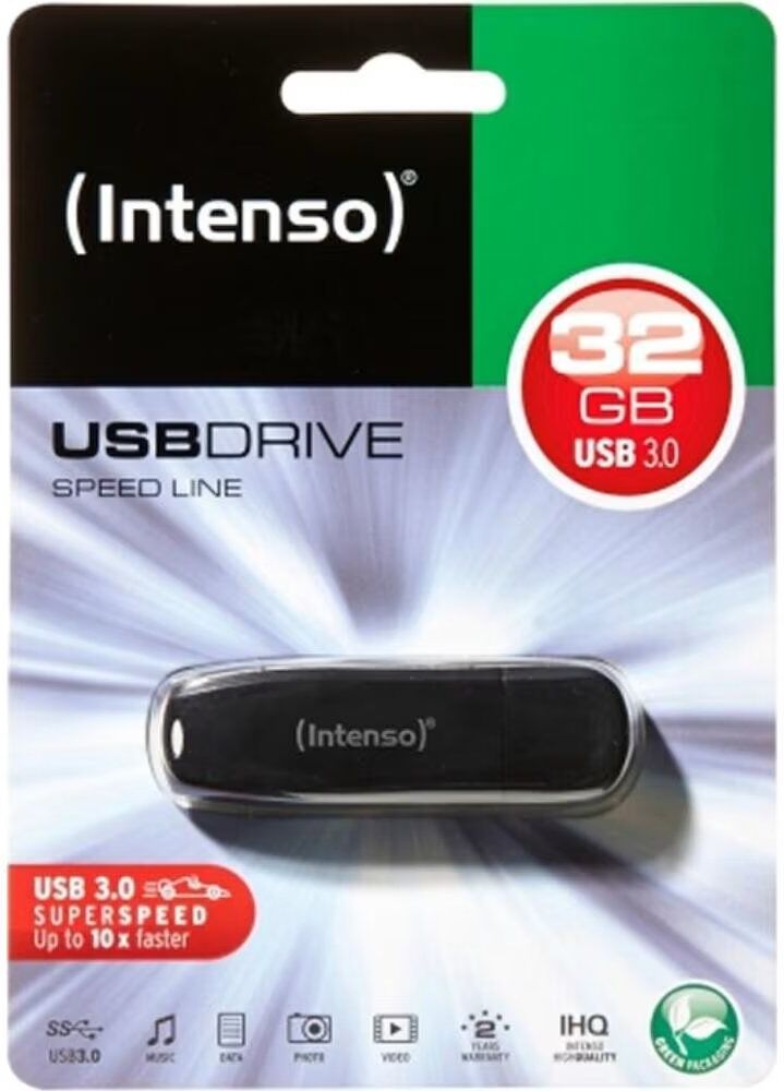 Intenso Memoria Usb 32 Speed Line 32gb Talla Única Unisex