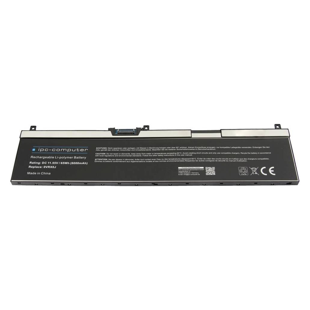IPC Akku 65Wh für Dell Precision 15 (7530) (6000 mAh) (A011DI REPLACE)