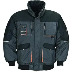 Magni,  Terratrend Job 4629-S-6310 Herren Pilotenjacke, Grösse S, Dunkelgrau/Schwarz (S)