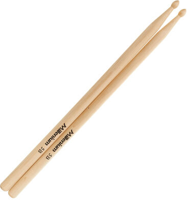 Millenium 5B Maple Drum Sticks -Wood-