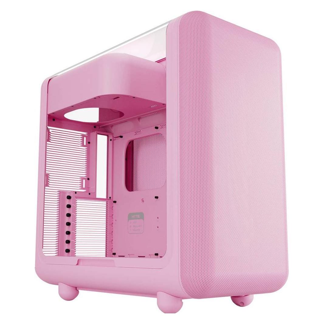 Hyte X50 Mid Tower Case Strawberry Milk (ATX) (CS-HYTE-X50G-SM)