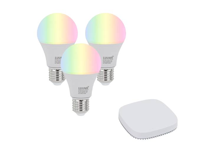 Lot de 3 ampoules LED intelligentes E27 à intensité variable A60