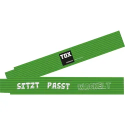 TOX Meterstab 2 Meter "SITZT PASST WACKELT"