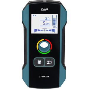 Joy-IT Ortungsgerät JT-Line01, Leitungssucher & Multidetektor, bis 120mm Tiefe, LCD und LED-Anzeige, mit Akku