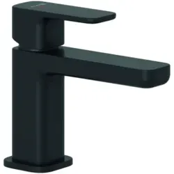Kludi Renon Waschtischarmatur 85 ECO PLUS 422673975 mit Ablaufgarnitur mattschwarz