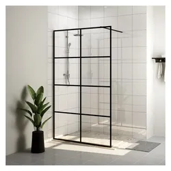 vidaXL, Duschkabine + Duschwand, Winter (Transparent) (195 cm, 99 cm, 195 cm)