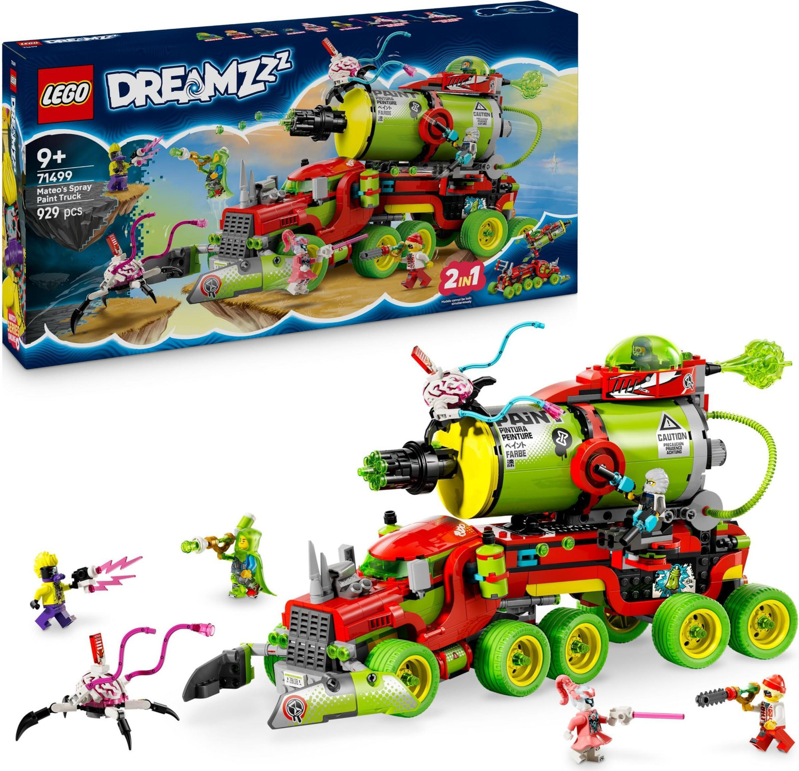 LEGO DREAMZzz Mateo's sprayverftruck 71499