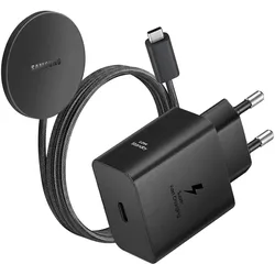 Samsung EP-P2900TB (25 W), Wireless Charger, Grau, Schwarz