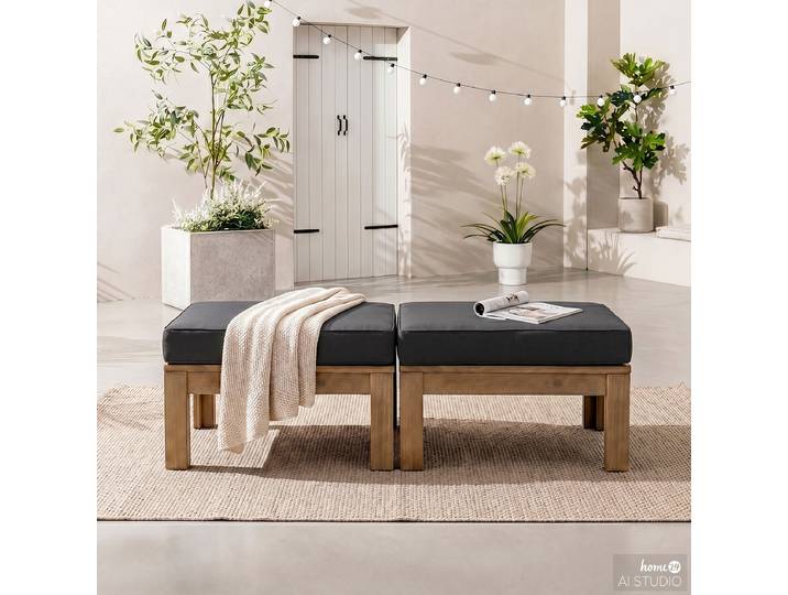 Salon de n 2 pièces A Gris/Anthracite