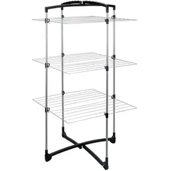 Tomado Della, Wäscheständer, Silber
