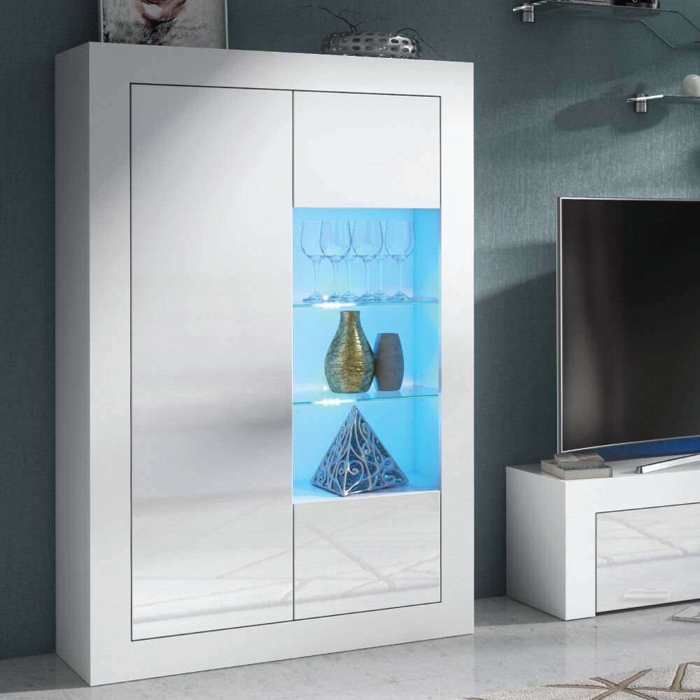 Metro Arnella 90.2 cm W Sideboard White 140cm H X 90.2cm W X 35cm D
