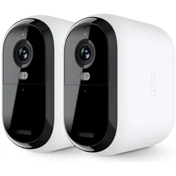 Arlo Essential XL 2K Outdoor Camera (2560 x 1440 Pixels), Netzwerkkamera, Weiss, Schwarz