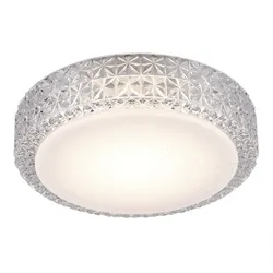 12 Watt LED Decken Lampe Kristall Wohnraum Sternen Effekt Leuchte Reality Leuchten R62421100