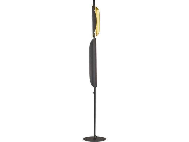 Fischer & Honsel Skal LED Stehleuchte 11,4W Tunable white steuerbar dimmbar sandschwarz 40474