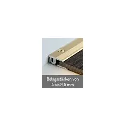 Corpet Küberit PPS-Champion Star - Abschlussprofil - silber - Länge 270 cm