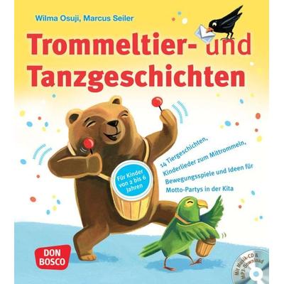 Trommeltier- und Tanzgeschichten, Set von Wilma Osuji,Marcus Seiler, Don Bosco, 978-3-7698-2550-3