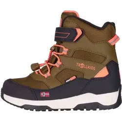TROLLKIDS Kids Lofoten Winter Boots PRO, Größe 28 in Grün Grün
