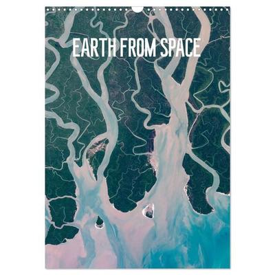 Earth from Space (Wall Calendar 2027 DIN A3 portrait), CALVENDO 12 Month Wall Calendar