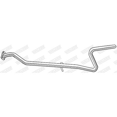 Walker Abgasrohr [Hersteller-Nr. 06977] für Mazda, Ford