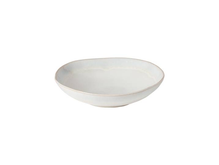 Costa Nova Suppentellerset Brisa, Weiß Hochglanz, Perlmutt, Keramik, 6-teilig, rund, Handmade in Europe, hitzebeständig, Essen & Trinken, Geschirr, Teller, Suppenteller