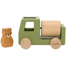 Trixie Baby Bauwagen Set aus Holz mit Tieren (MQ3)