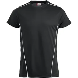CLIQUE Ice Sportshirt 9900 - schwarz/weiß XS
