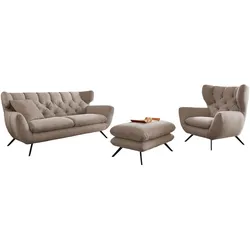 SITZGRUPPE CHARME Taupe Cord