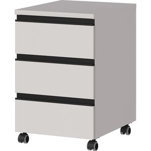 Germania Rollcontainer Bedano 4039-572, aus Holz, kaschmir, mit 3 Schubladen