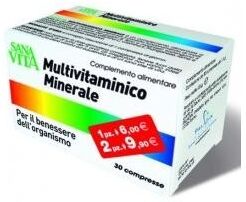 Paladin Pharma Sanavita Multivit 30cpr